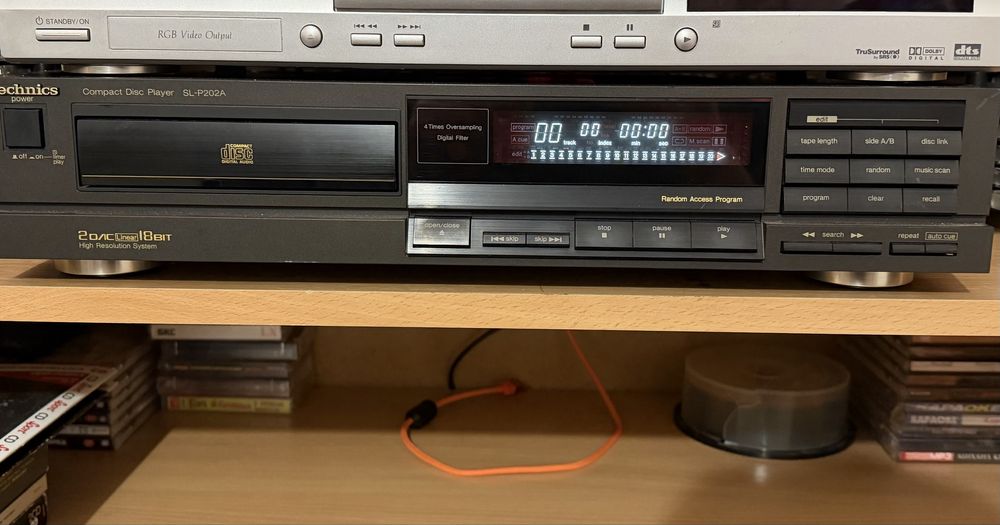 CD-плеєр Technics SL-P202A (High Resolution System)
