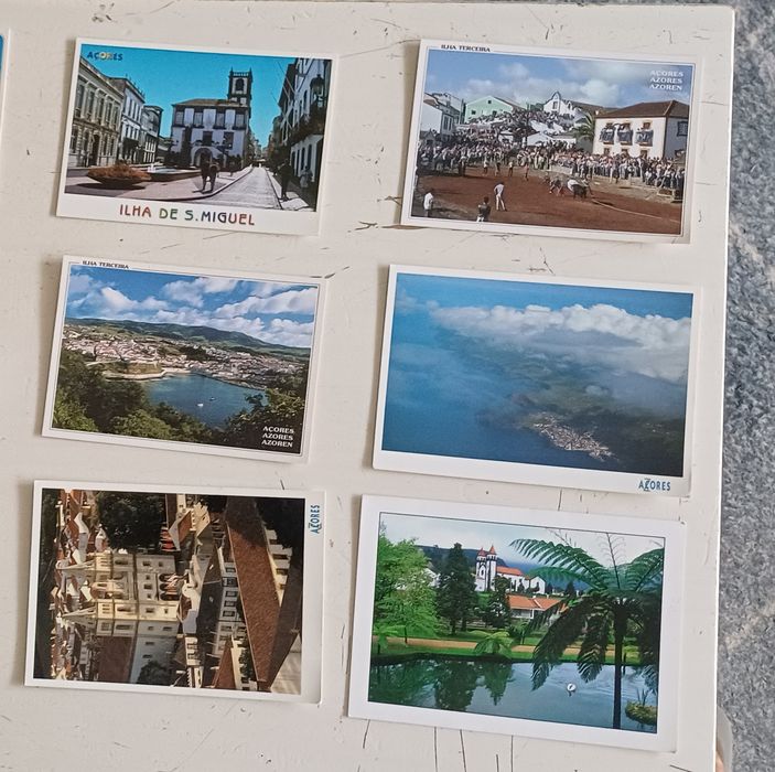 Postais Açores anos 90