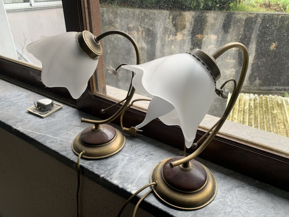 Candeeiros mesa de cabeceira