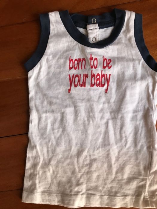 lote camisolas prenatal 9-12 meses