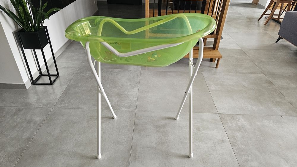 Wanienka ze stojakiem Tega baby z termometrem