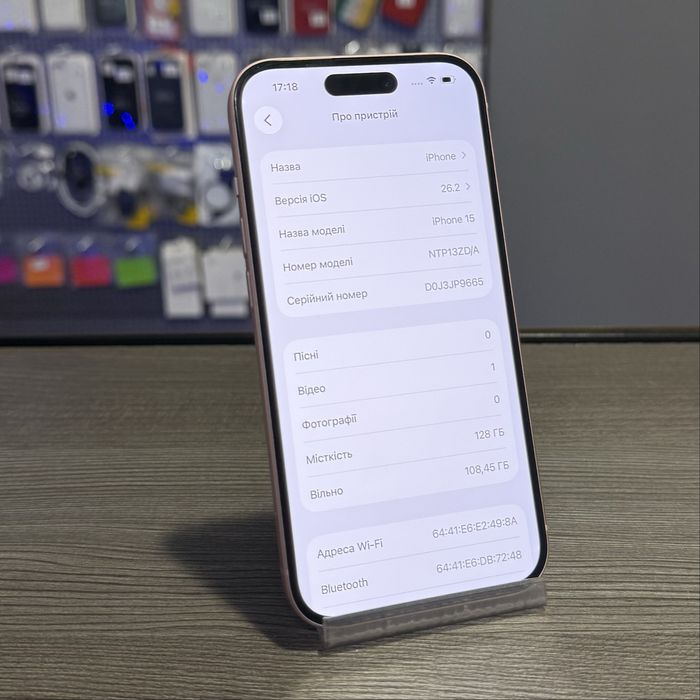 Смарфтон Apple Iphone 15 128 gb Телефон айфон