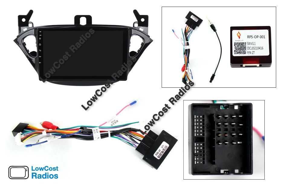 Auto Rádio 9' OPEL CORSA E | GPS ANDROID Bluetooth USB APPS WIFI