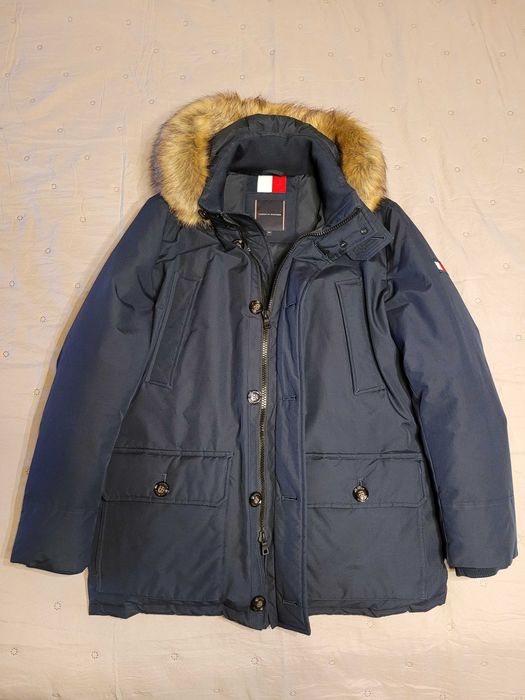 Kurtka puchowa Tommy Hilfiger granatowa XXL nowa