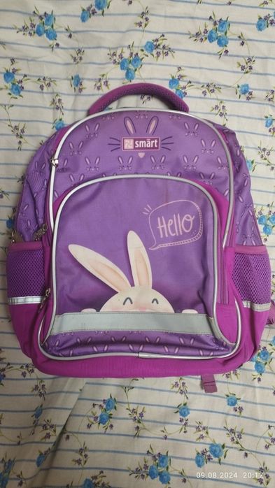 Рюкзак smart,школьный для девочки 7-10 лет‼️