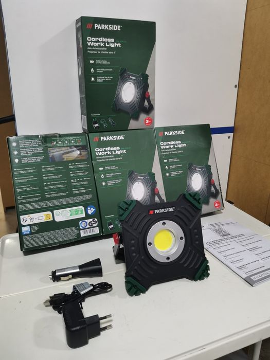 Бездротовий будівельний ліхтарик Parkside