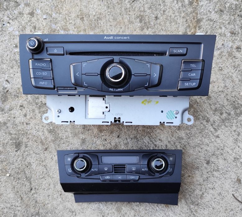 Audi A4 B8 2010 radio e climatronic