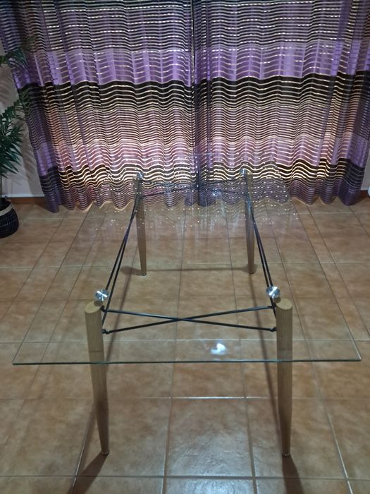 Mesa Vidro 90×150cm