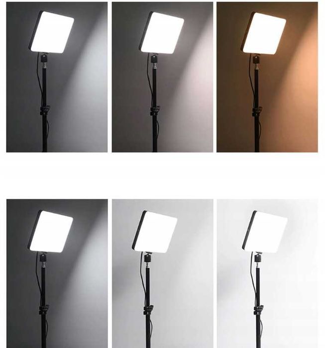 Lampa Studyjna Fotograficzna Do Zdjęć 42W Statyw 200cm - WYPRZEDAŻ