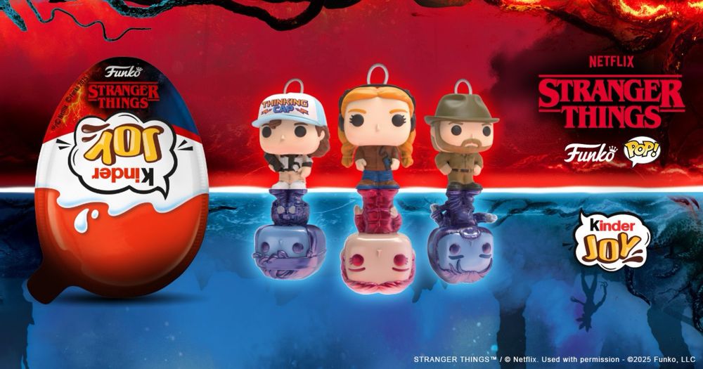 Кіндер джой «stranger things»