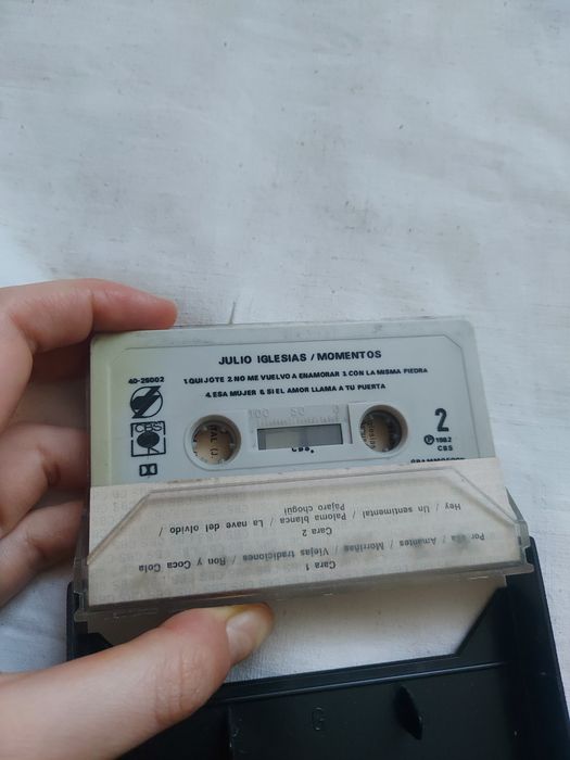 Kaseta audio Julio Iglesias hey