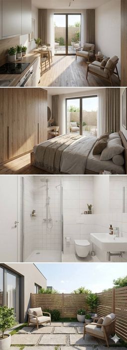 1-кімнатна квартира з двориком Білогородка 1 поверх $11907