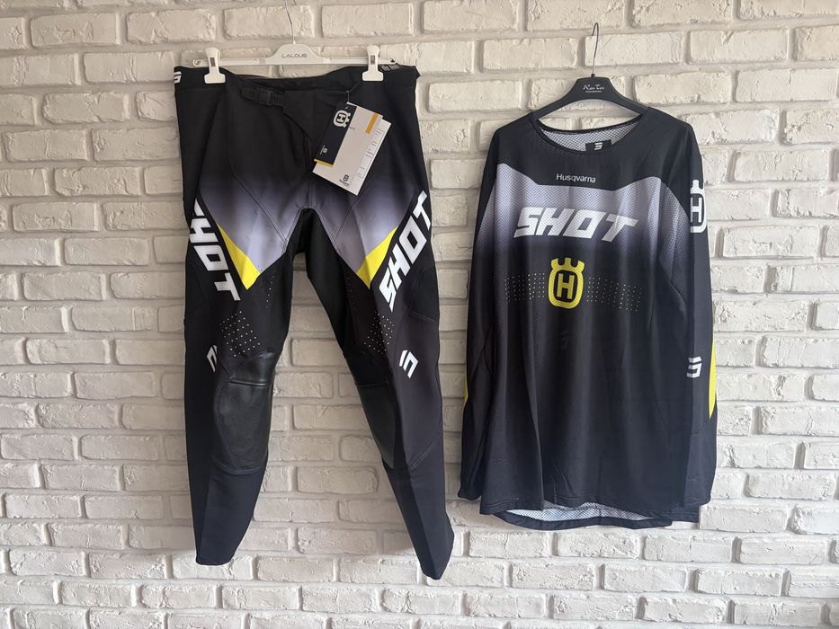 Strój spodnie bluza cross enduro Aerolite Husqvarna