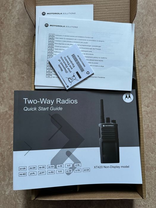 Radiotelefon Motorola Krótkofalówka XT420