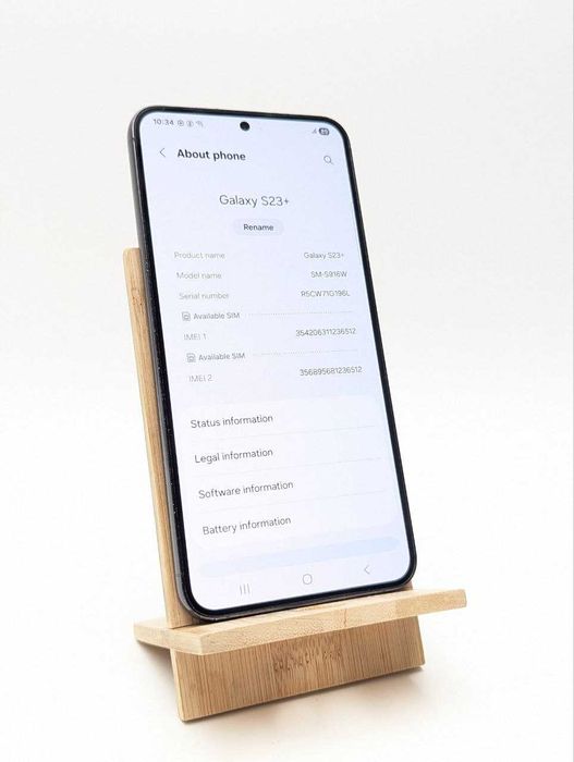 Samsung Galaxy S23 Plus 256GB Czarny