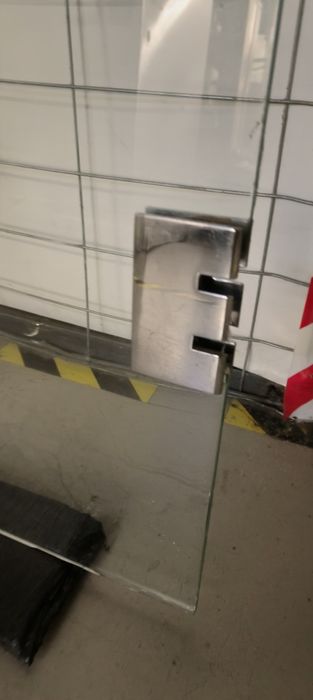 Drzwi szklane dwuskrzydlowe wahadłowe!