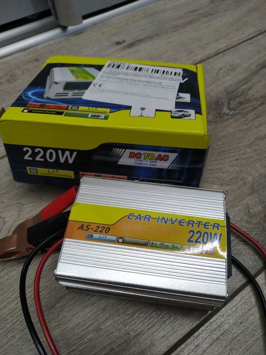 Продам инвертор 12 на 220v