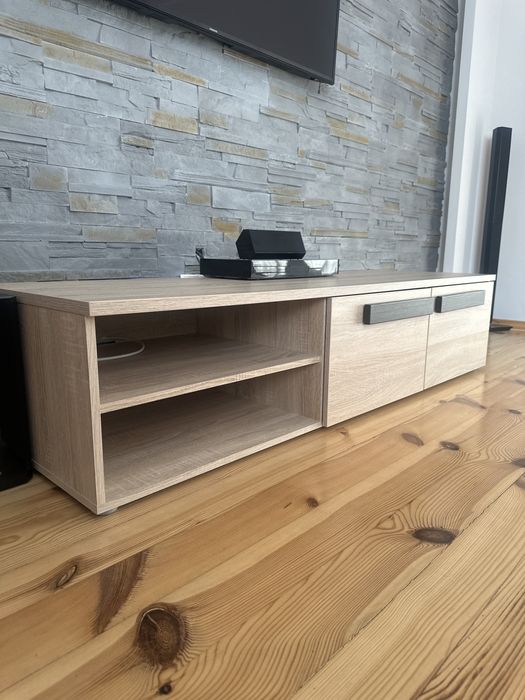 Szafka RTV Norton 160 cm – Agata Meble – Dąb Sonoma
