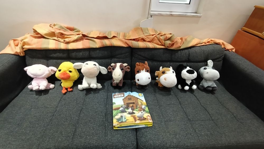 AMIGOS DA QUINTA peluches e caderneta LIDL