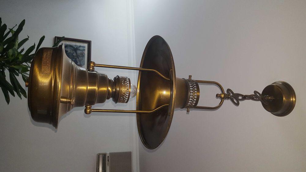 Candeeiros de tecto em cobre