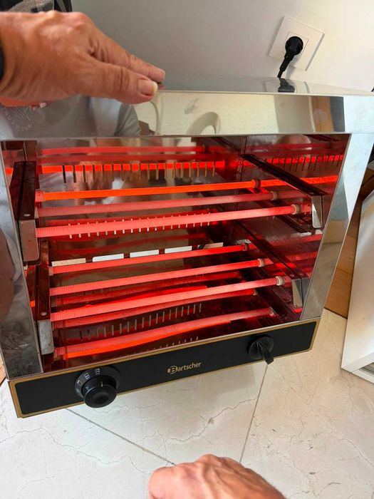 Torradeira Profissional Bartscher em Inox