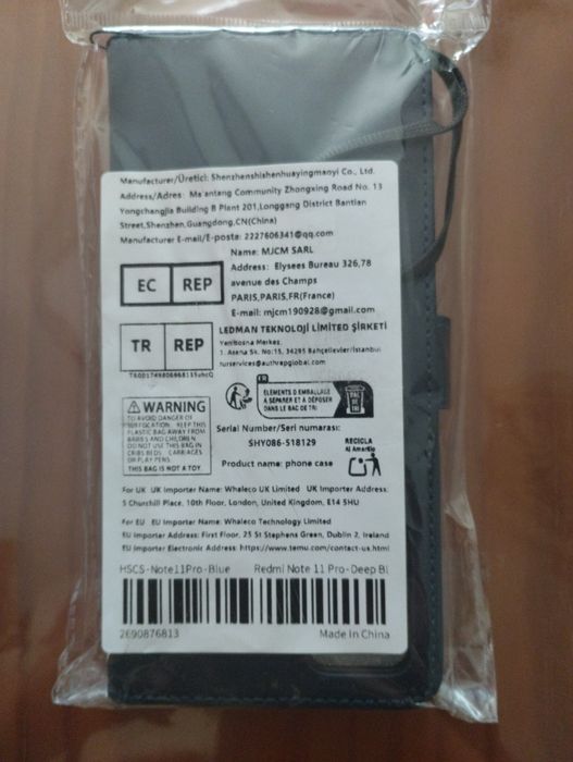 Capa telemóvel redmi note 11 pro