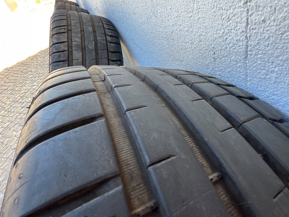 Jantes originais 18” Vw com pneus Michelin novos