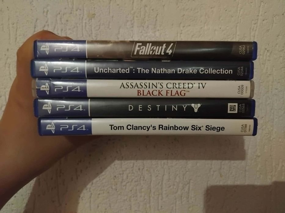Gry PS4, Fallout, Uncharted, Assassin's Creed IV, Destiny, Tom Clancy's