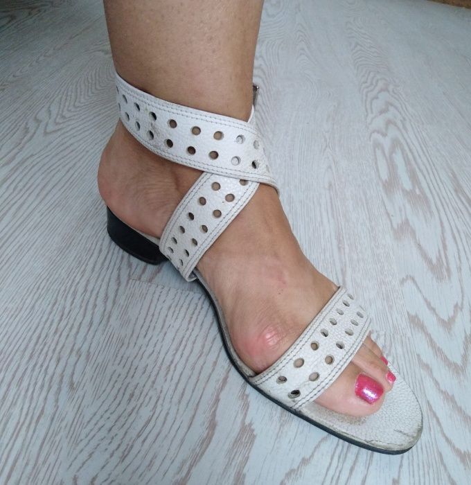 Женские кожаные босоножки сандалии натуральная кожа качество и ОБМЕН