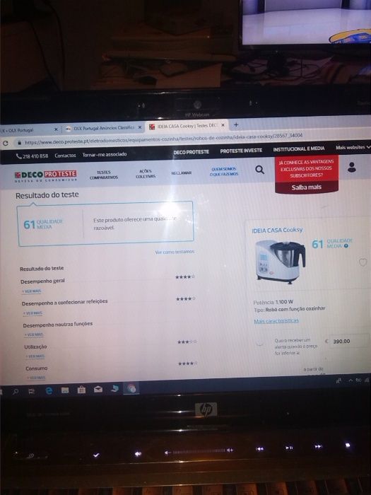 Troco Robot cozinha Cooksy, novo.