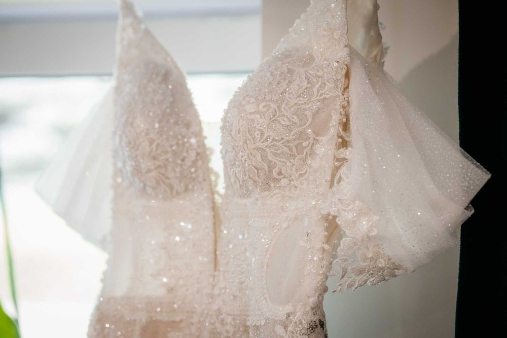 suknia ślubna rybka s