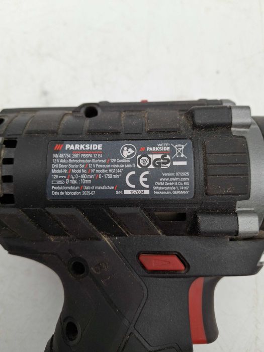 Akumulatorowa wiertarko wkrętarka, 12 V, PBSPA 12 E4
