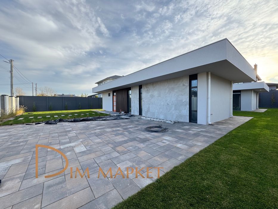 Одноповерховий дім 180 м2, стеля 4.4м‼️з МЕБЛЯМИ та ТЕХНІКОЮ‼️