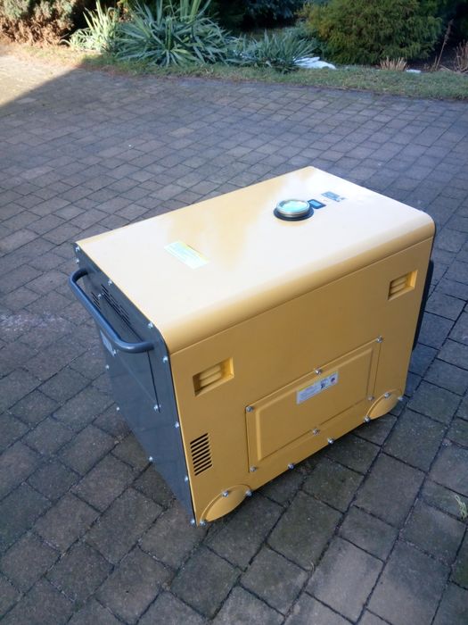 Agregat prądotwórczy 6,8 kVA z ATS nowy [diesel]