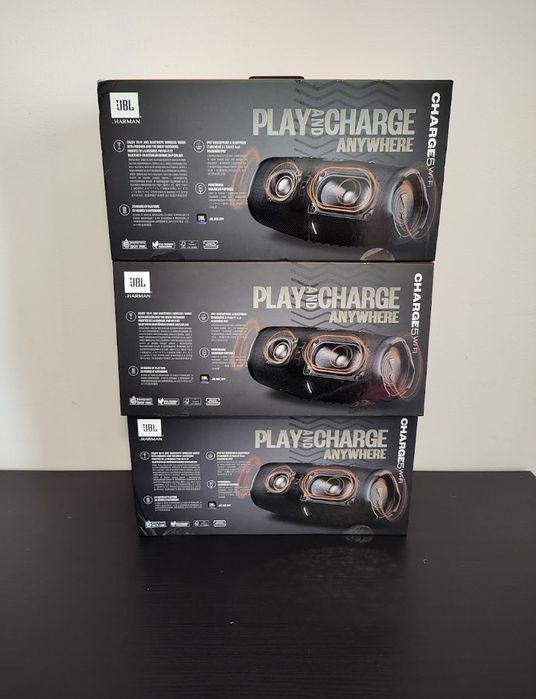 Портативна колонка JBL Charge 5 40W Black NEW
