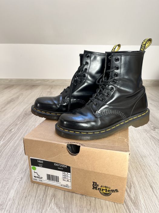 Martensy skórzane 1460 Black Smooth - buty Dr Martens