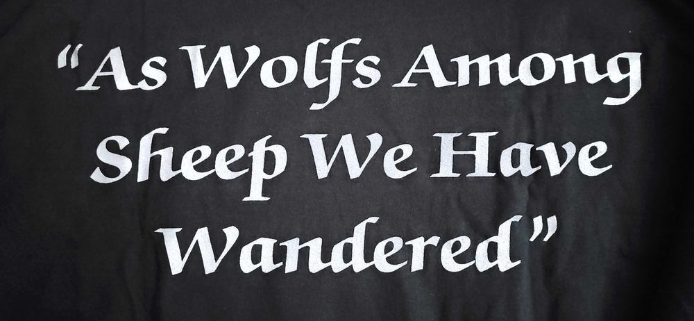 Darkthrone Wolfs Among Sheep Longsleeve Gildan XL Carpathian Forest