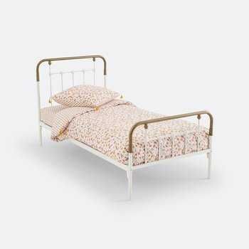 Cama de solteiro La Redoute — metal branco — 90x200 | 100€