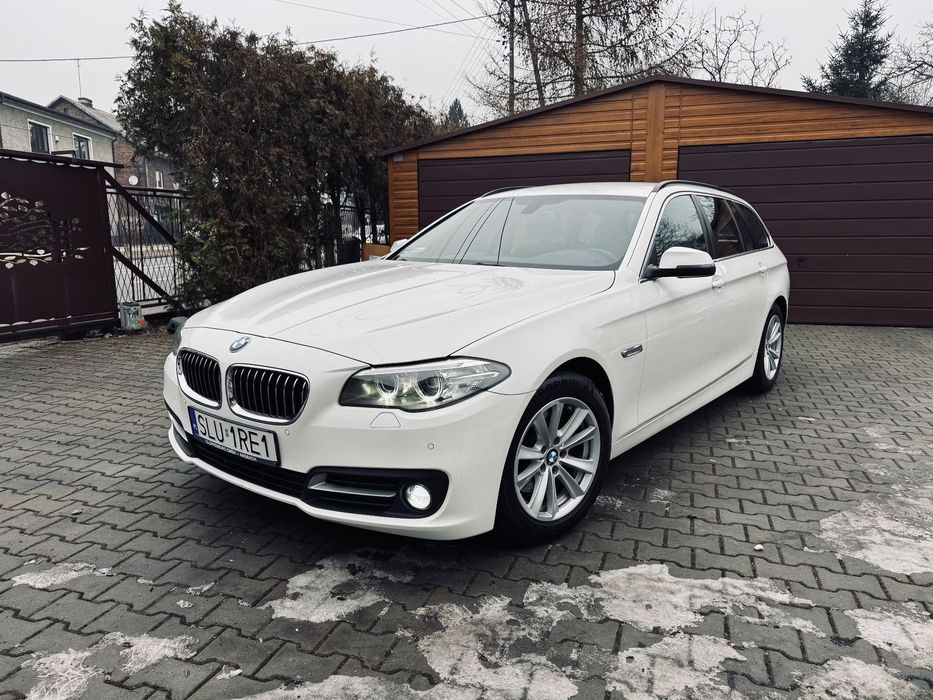 BMW Seria 5 BMW 520D F11 2014rok Automat Pierwszy właściciel