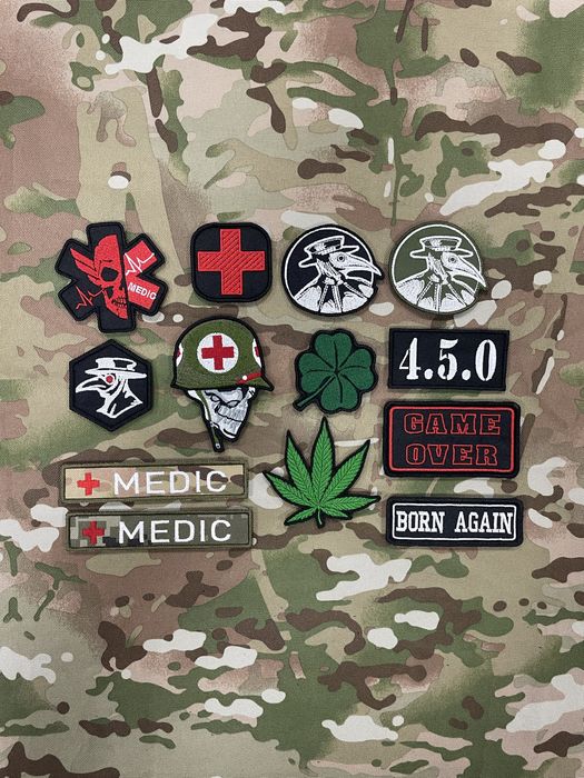 Шеврони нашивки патчі машинна вишивка