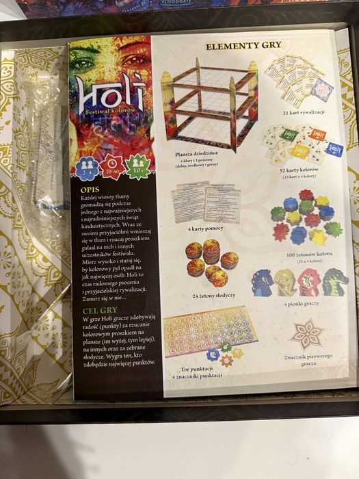 Holi gra planszowa