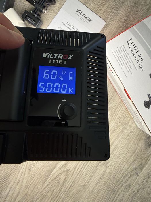Kit Luz LED profissional Viltrox L116T
