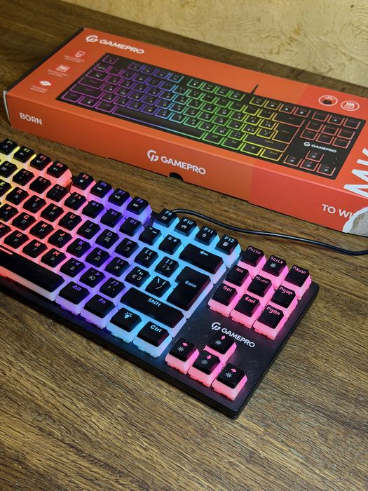 Ігрова периферія: механічна клавіатура, колонки