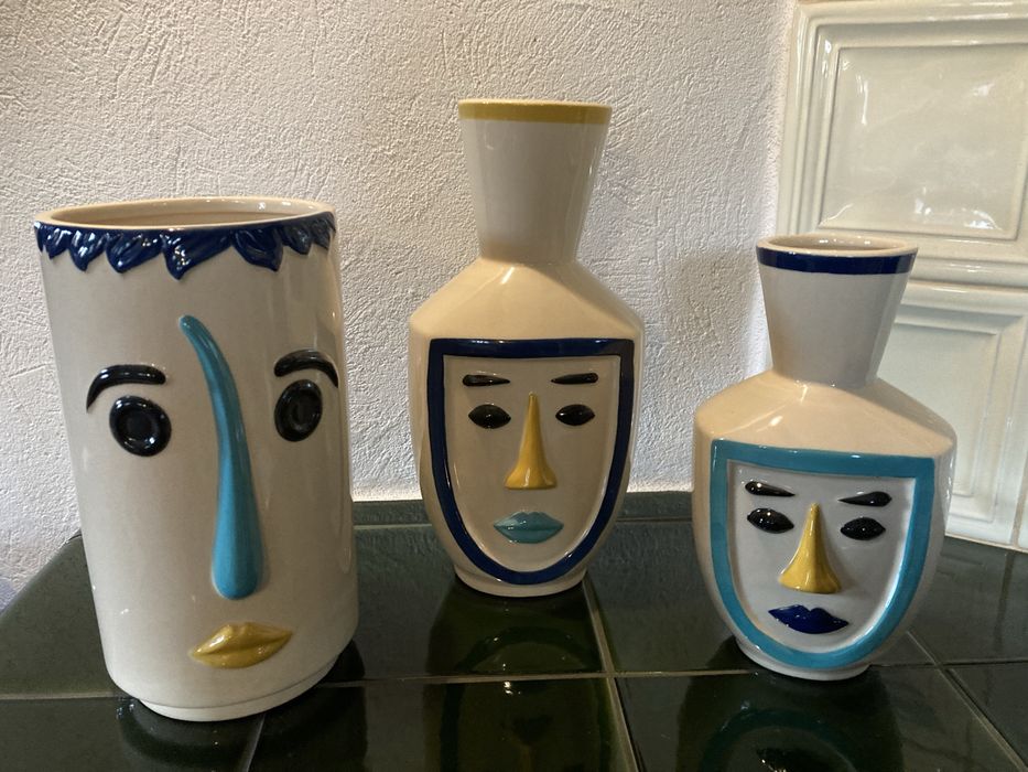 Wazon Vallauris ceramika design dizajn vintage