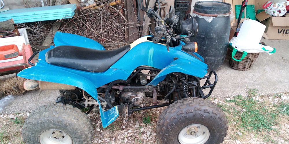 Moto 4 matriculada