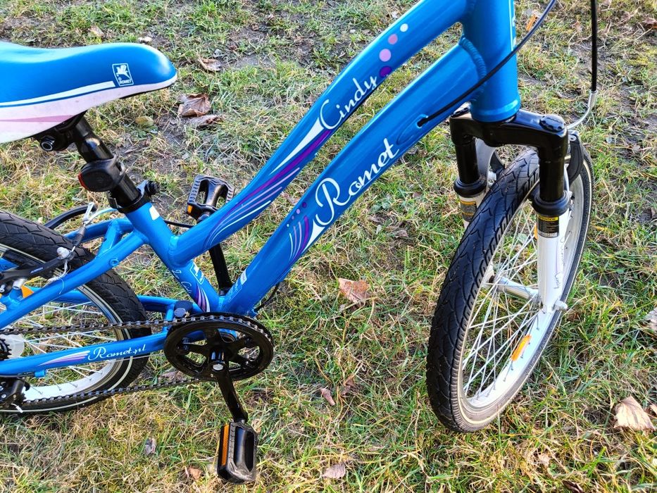 Rowerek dla dziecka ROMET, koła 20 cali