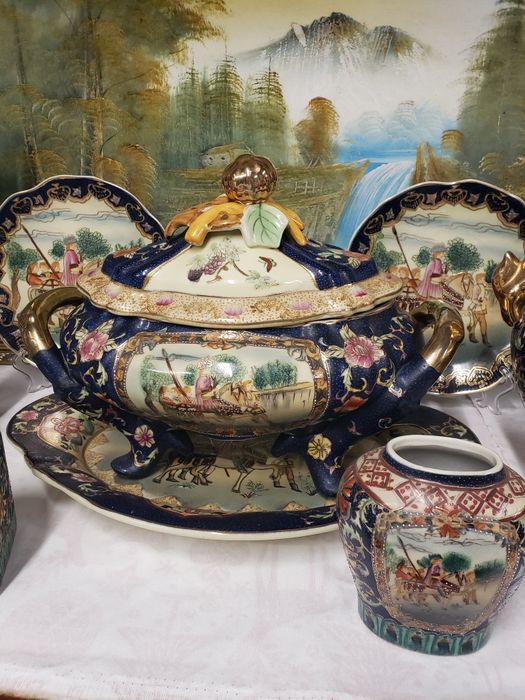 Lote peças vintage chinesas