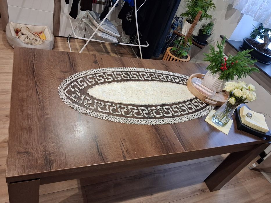 Stół 160x90 z dostawką