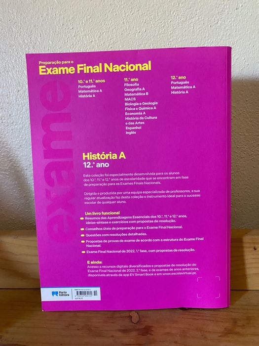 Exame História A - 12.º Ano