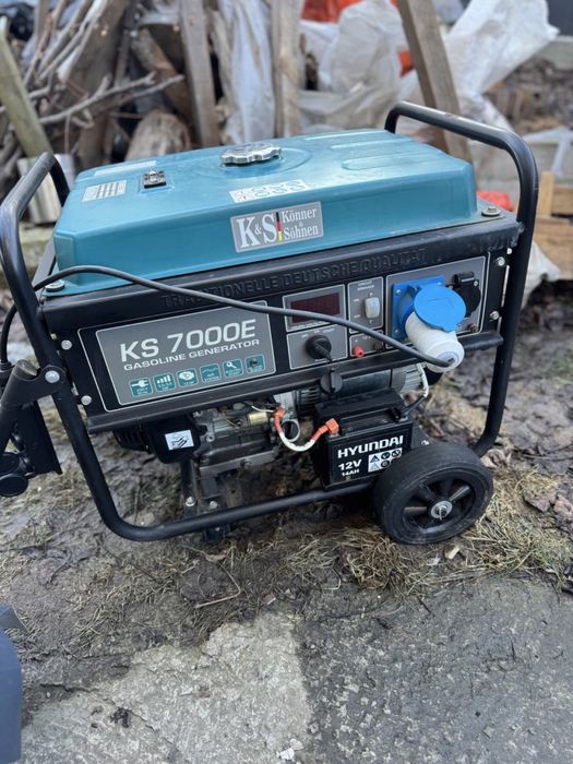 Генератор 5.5 квт Konner&Sohnen KS 7000E